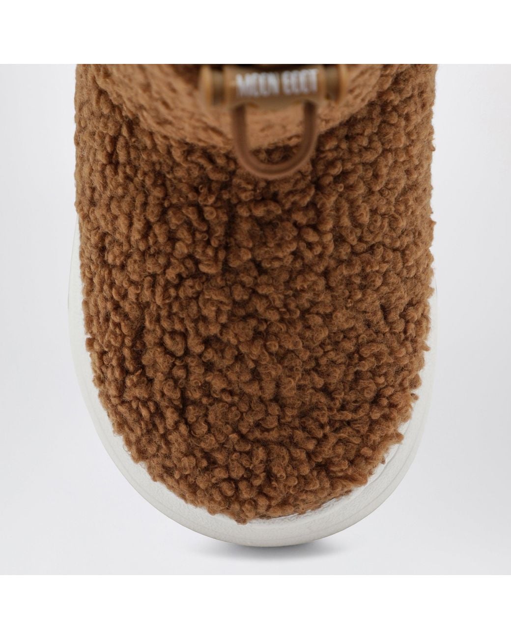 Moon Boot Brown Spark Tube Mid Teddy Boot