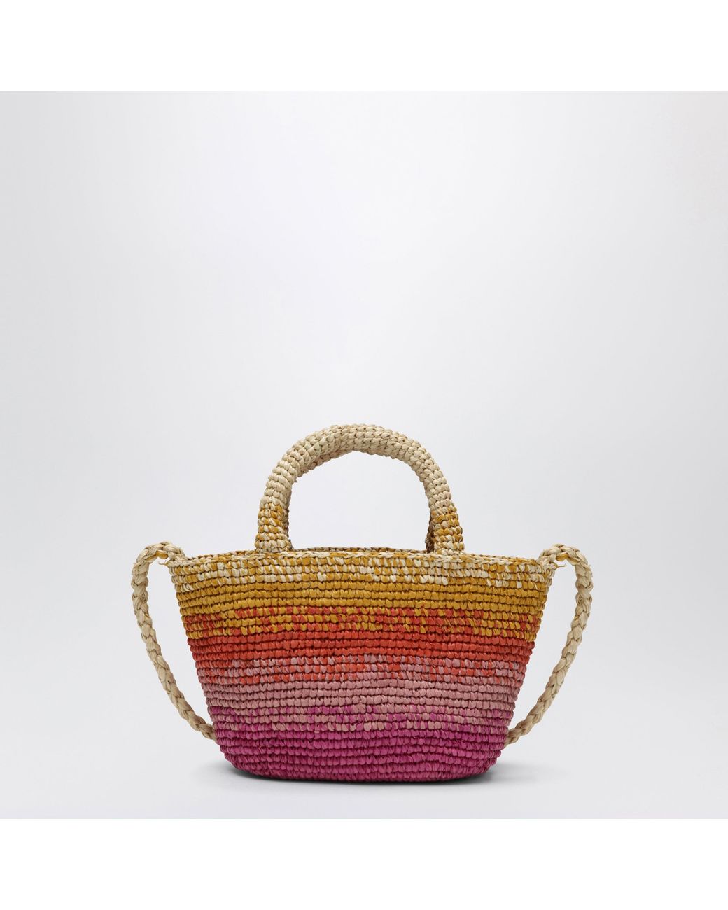 Manebí Red Mini Sunset Glow Panier Bag