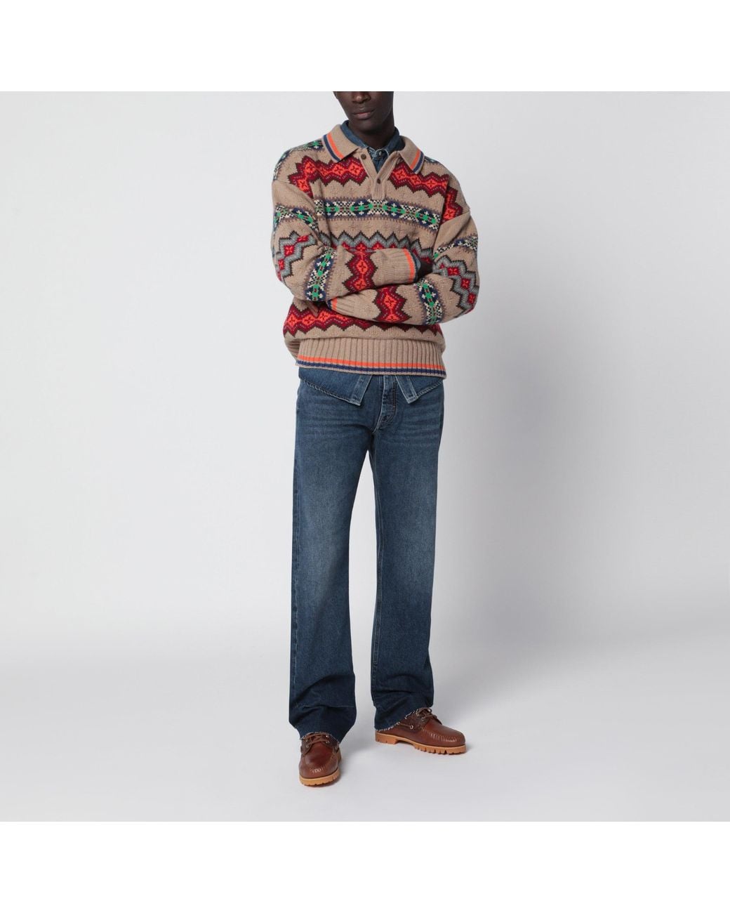 Polo Ralph Lauren Multicolored Fair Isle Sweater for men