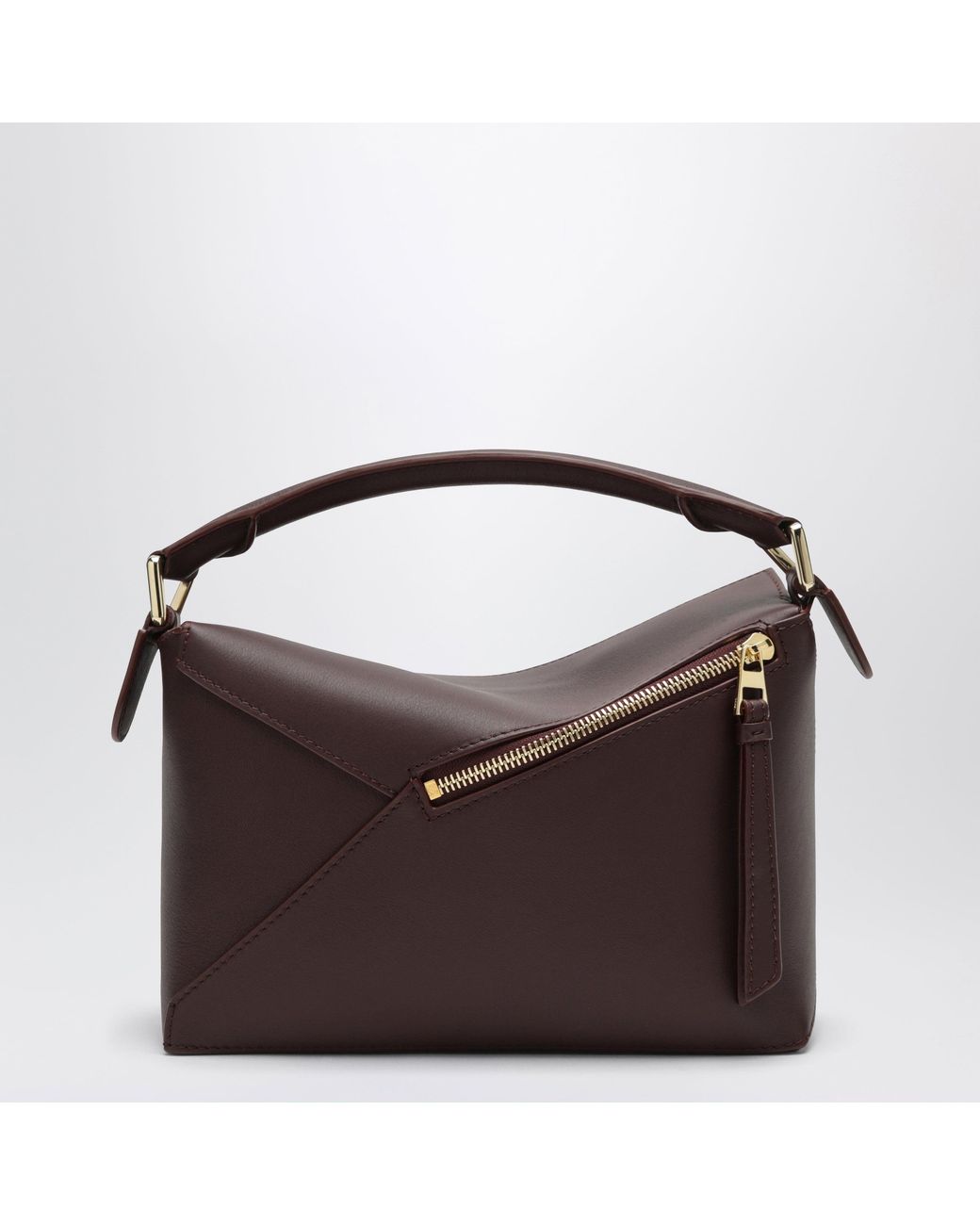 Loewe Brown Small Dark Puzzle Edge Bag