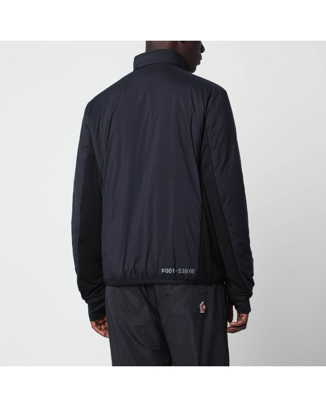 Moncler Blue Zip-Up Jacket for men