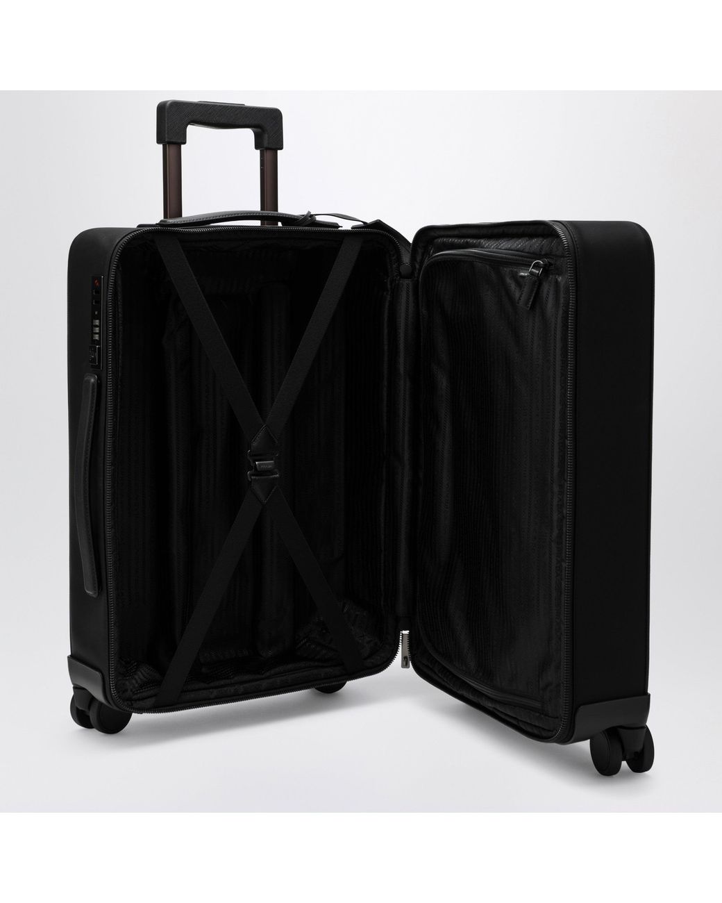 Trolley Da Cabina Nero di Prada in Black da Uomo