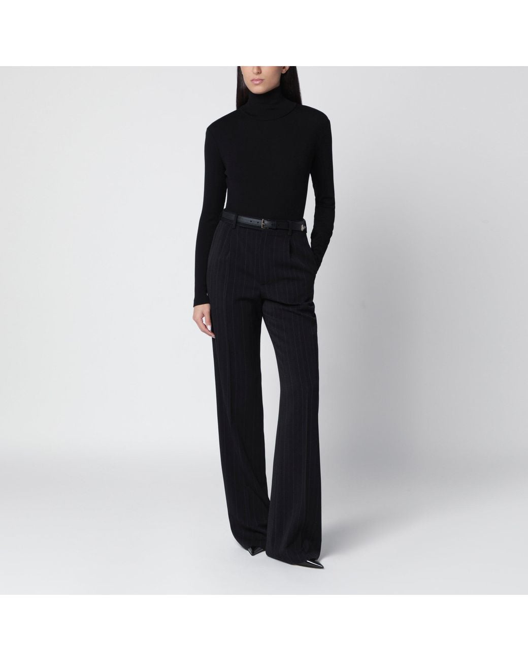 Max Mara Black Turtleneck