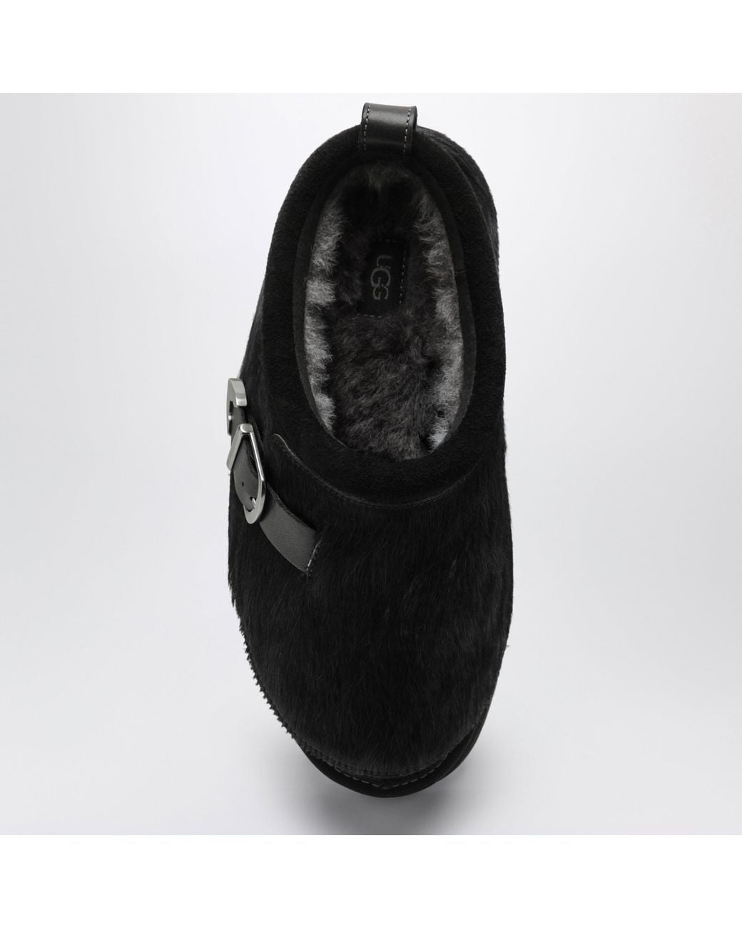 Ugg Black Tazz Western Pony Hair Moccasins