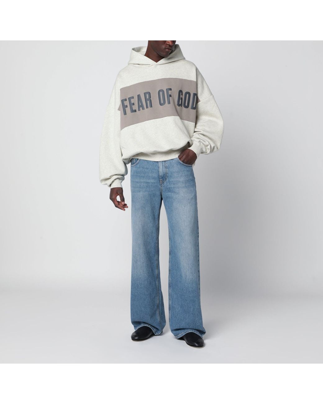 Fear Of God Gray Vanilla Cotton Fleece Sweatshirt for men