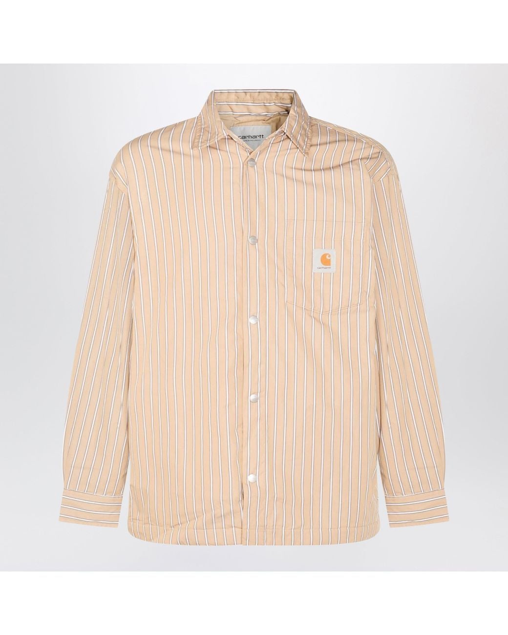 Carhartt Natural Grimsby Shirt Jac Dusty for men