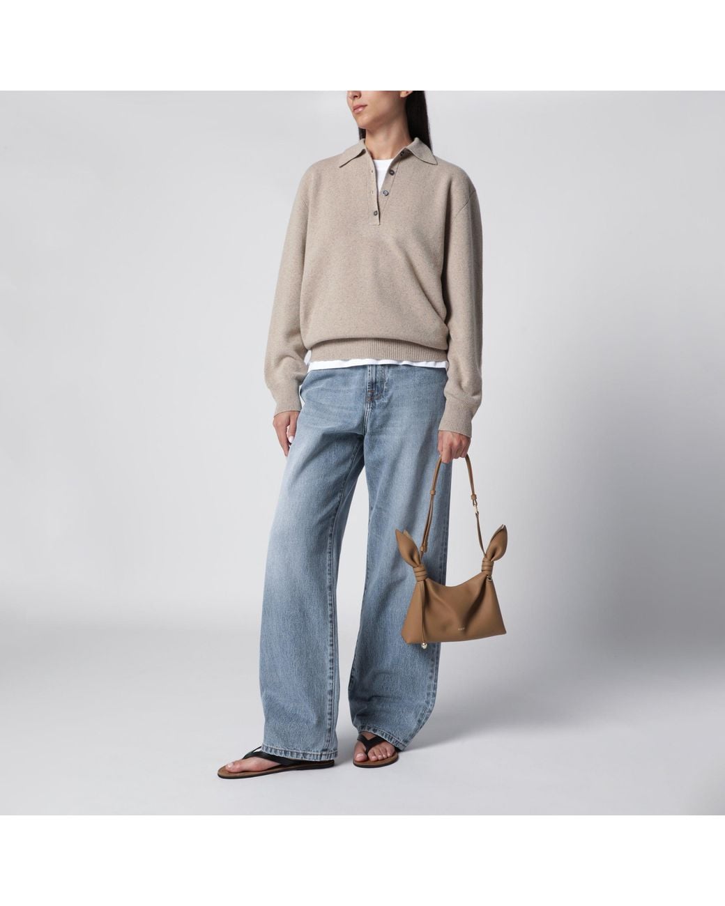 Loewe Brown Scarf Mini Handbag