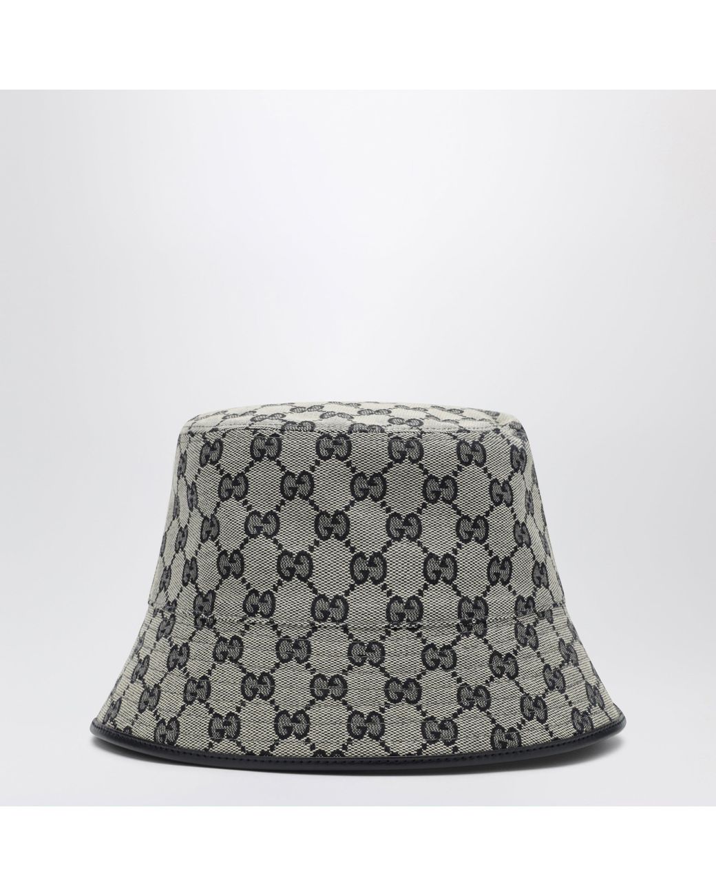 Gucci Gray Gg Bucket Hat