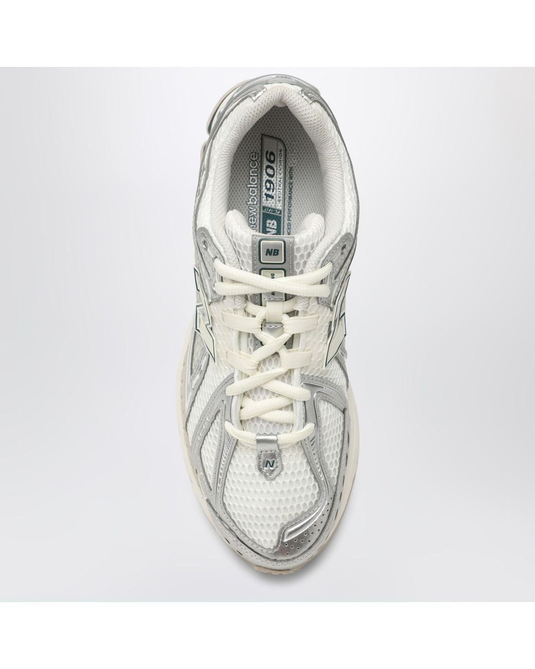 New Balance White 1906R Low-Top Sneakers for men