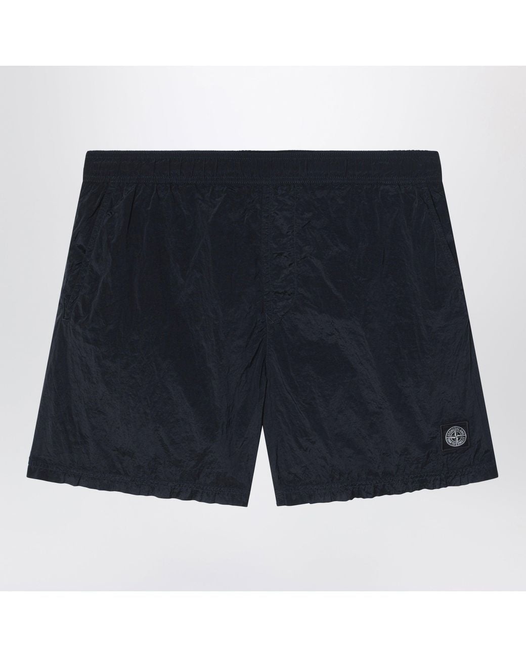Stone Island Blue Swim Shorts for men