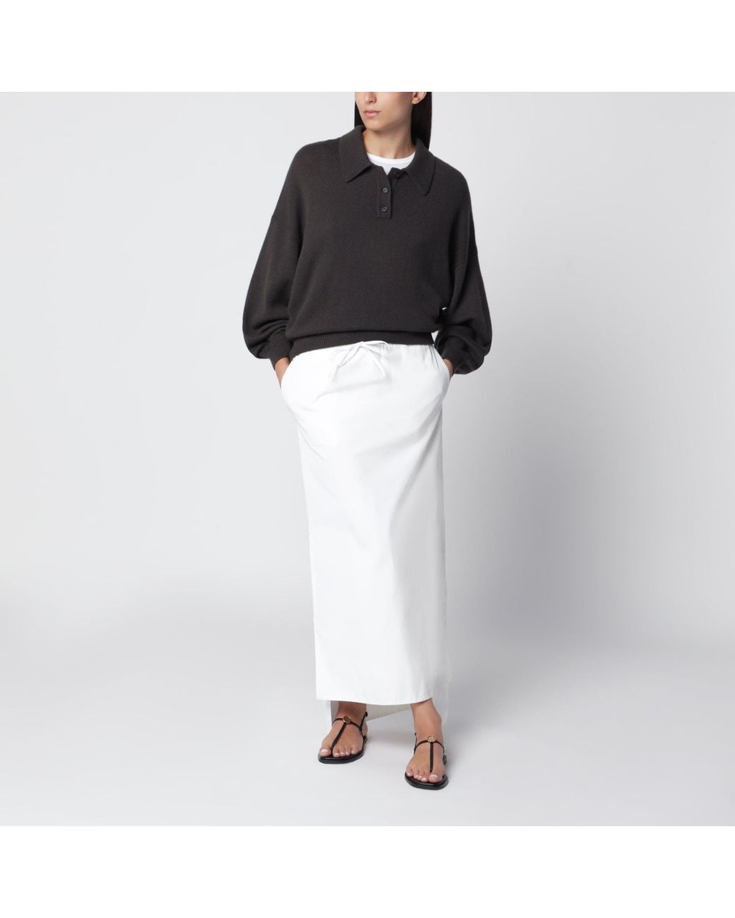 Lisa Yang Black Dark Etta Cashmere Sweater