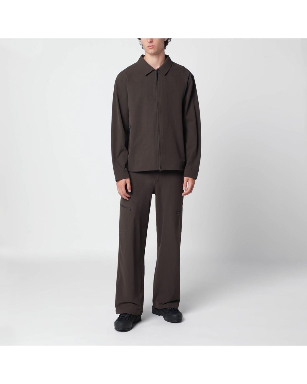 Hiking Patrol Black Slate Trousers for men