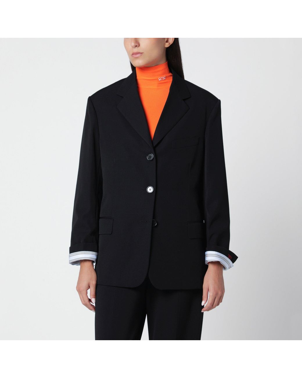 Loewe Black Wool Jacket