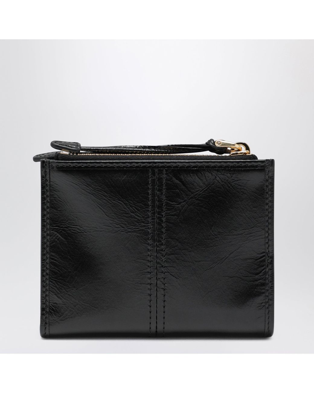 Prada Black Small Leather Wallet