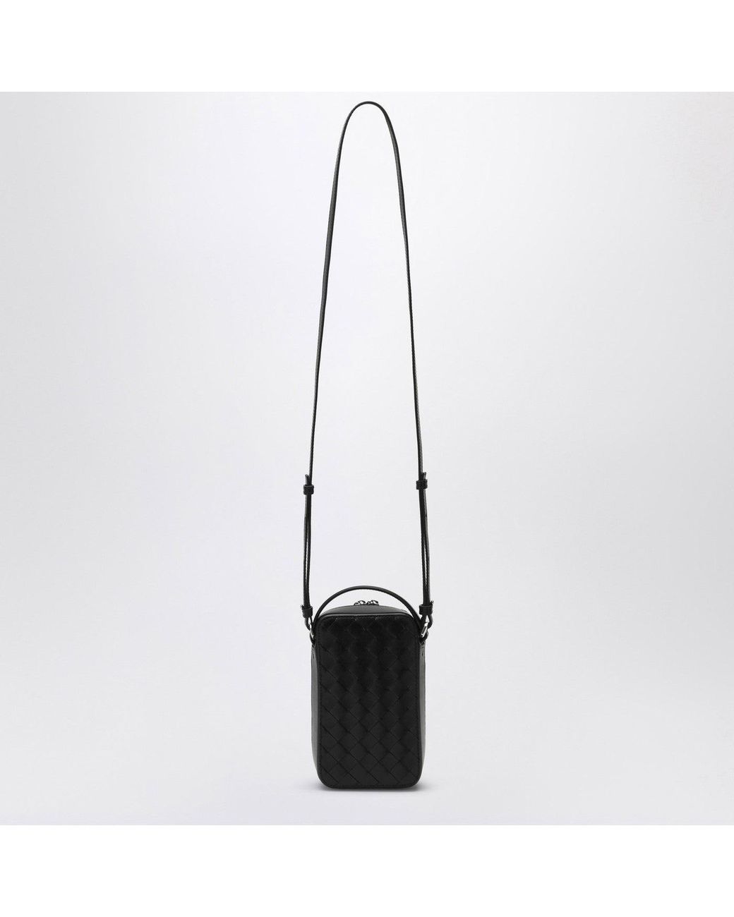 Étui Pour Smartphone Getaway En Intrecciato Noir Bottega Veneta pour homme en coloris White