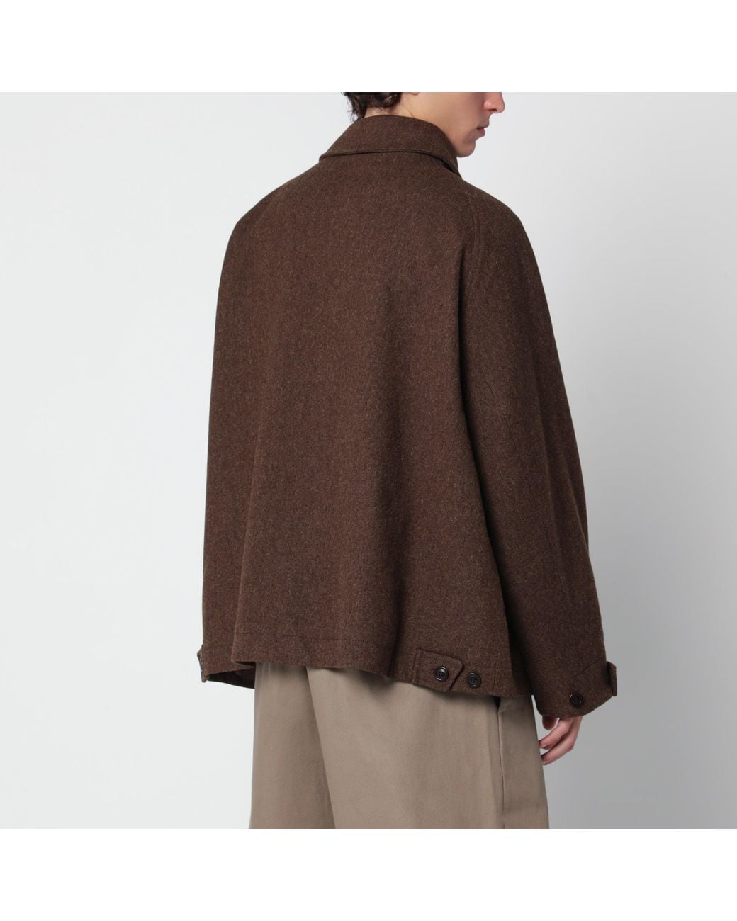 YMC Brown Wool Jacket for men