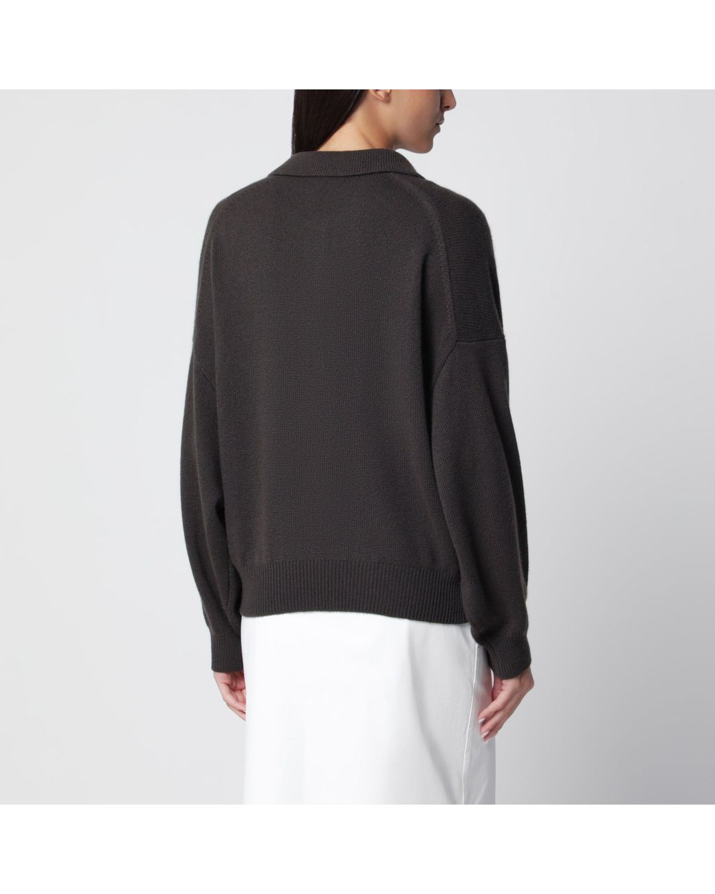 Lisa Yang Black Dark Etta Cashmere Sweater