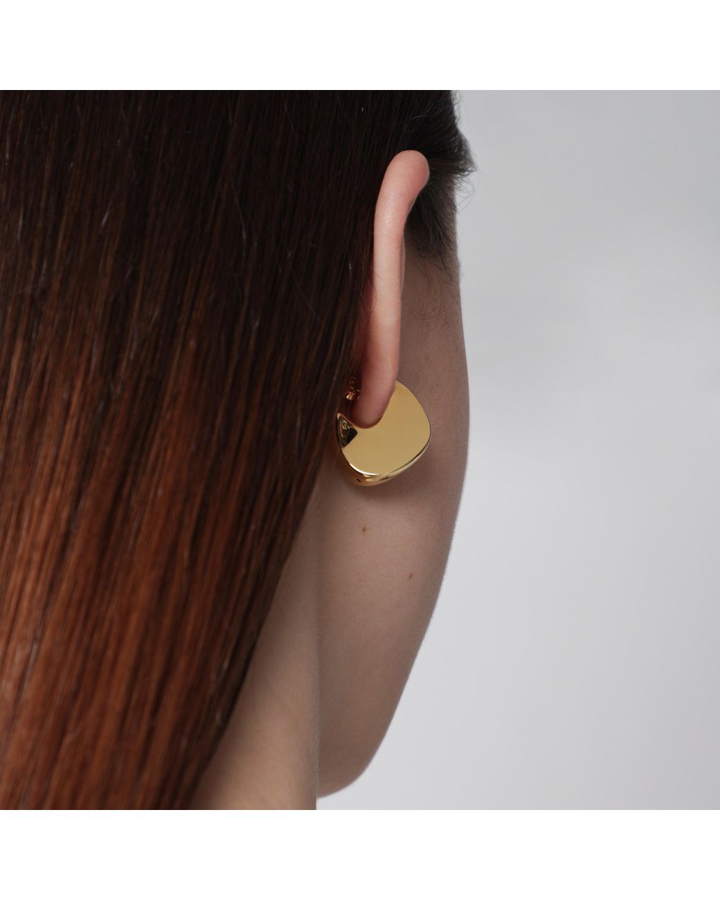 Bottega Veneta Metallic Plated Sterling Earrings