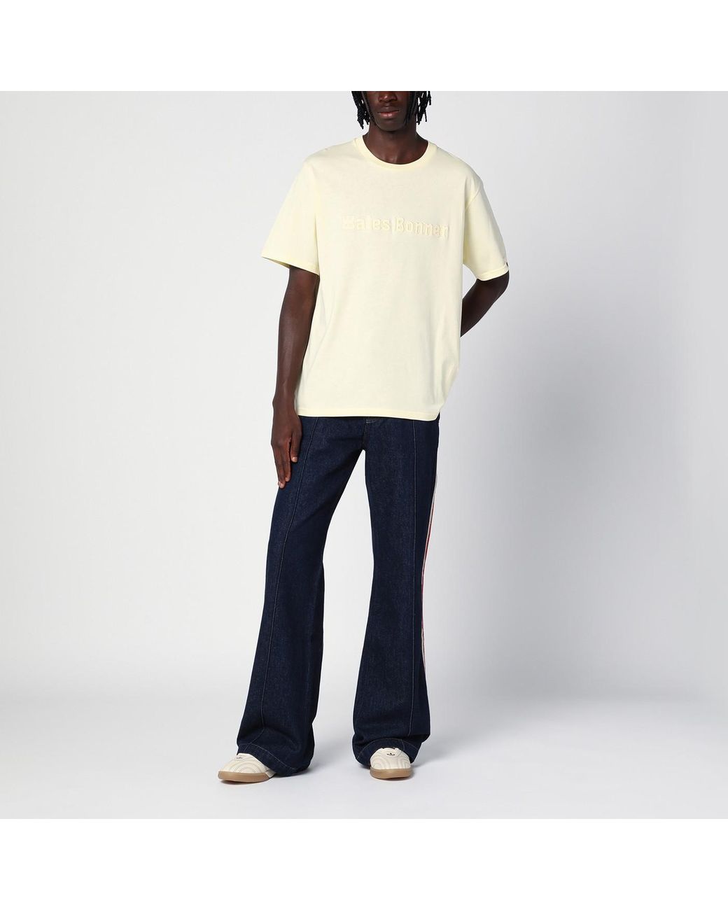 Wales Bonner Natural Organic Cotton Light T-shirt for men