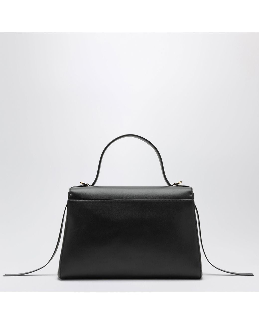 SAVETTE Black Soft Symmetry Handbag