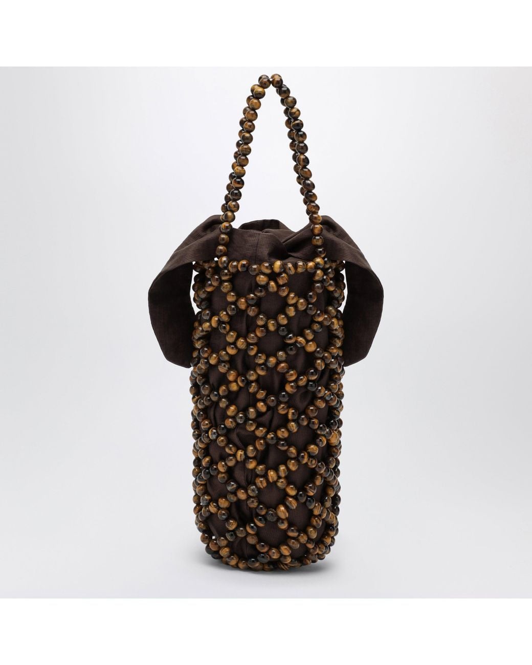 Cordera Black Beaded Handbag