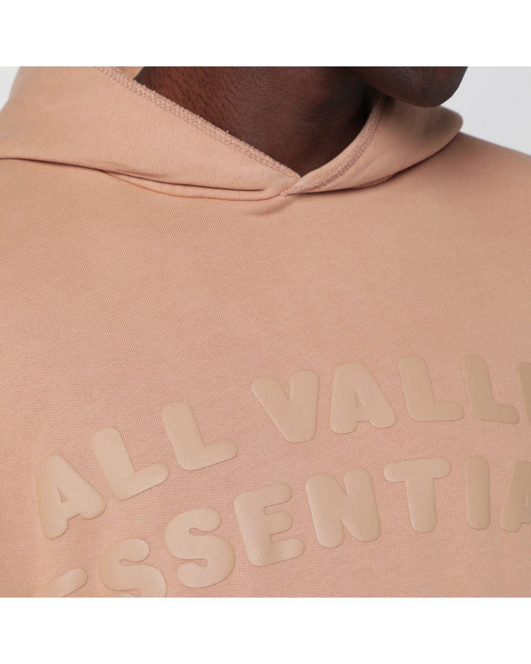 Fear Of God Orange Ginger 90's Cotton Hoodie for men