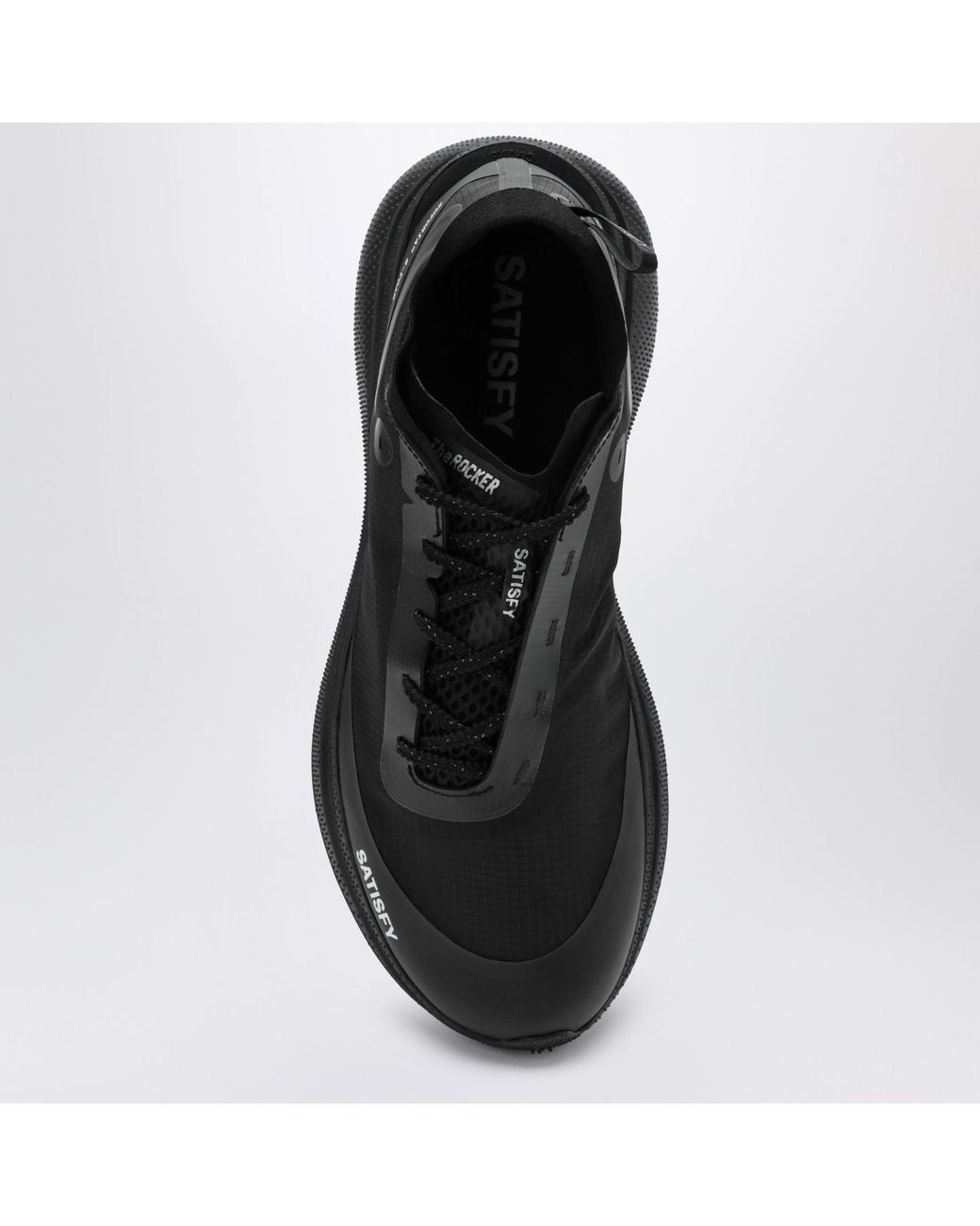Satisfy Black Therocker Sneakers for men