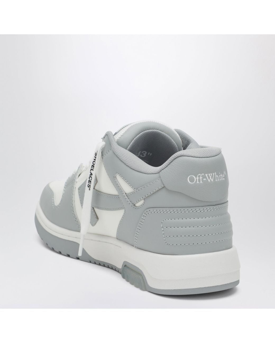 Off-White c/o Virgil Abloh Gray Out Of Office Sneakers for men