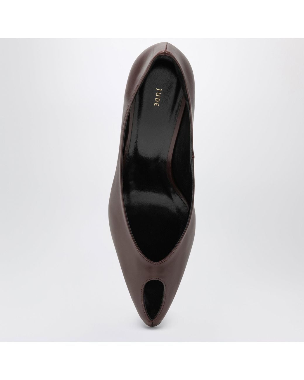 Jude Brown Barolo Pumps With Toe Cut-Out