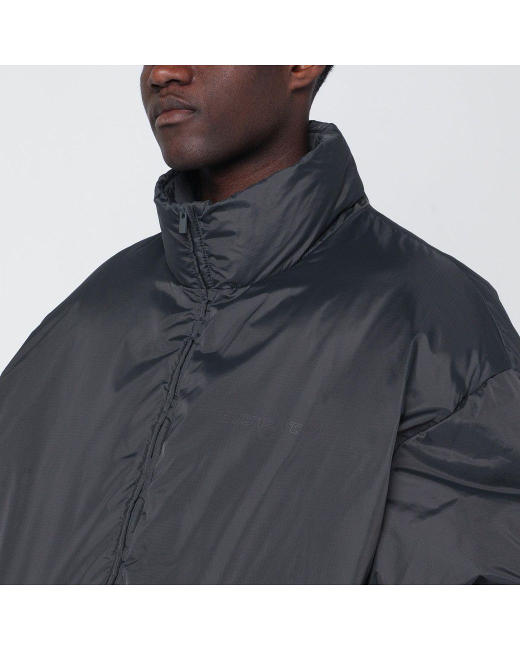 Fear Of God Black Padded Ripstop Nylon Jacket for men