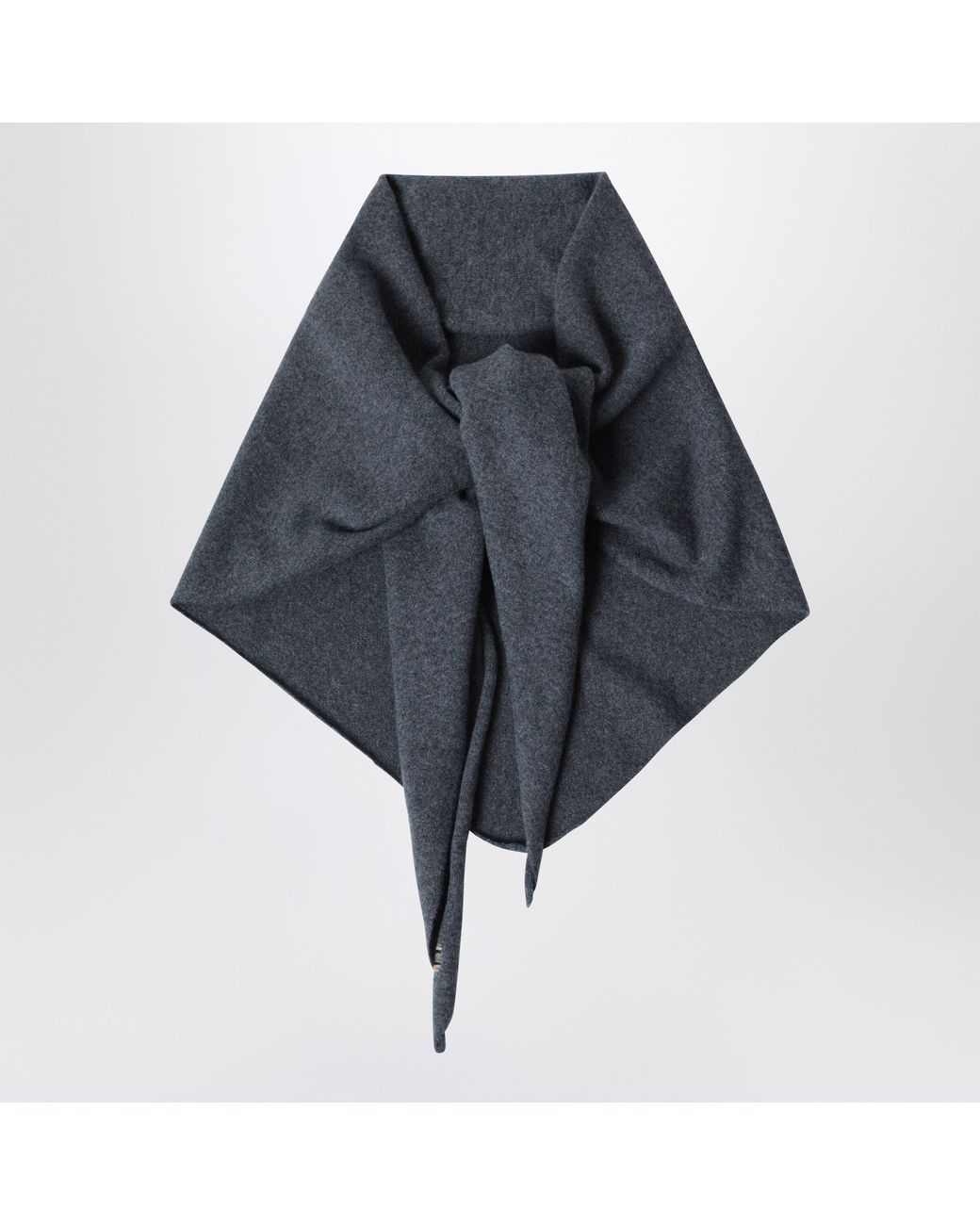 Extreme Cashmere Black Triangular Cashmere Scarf