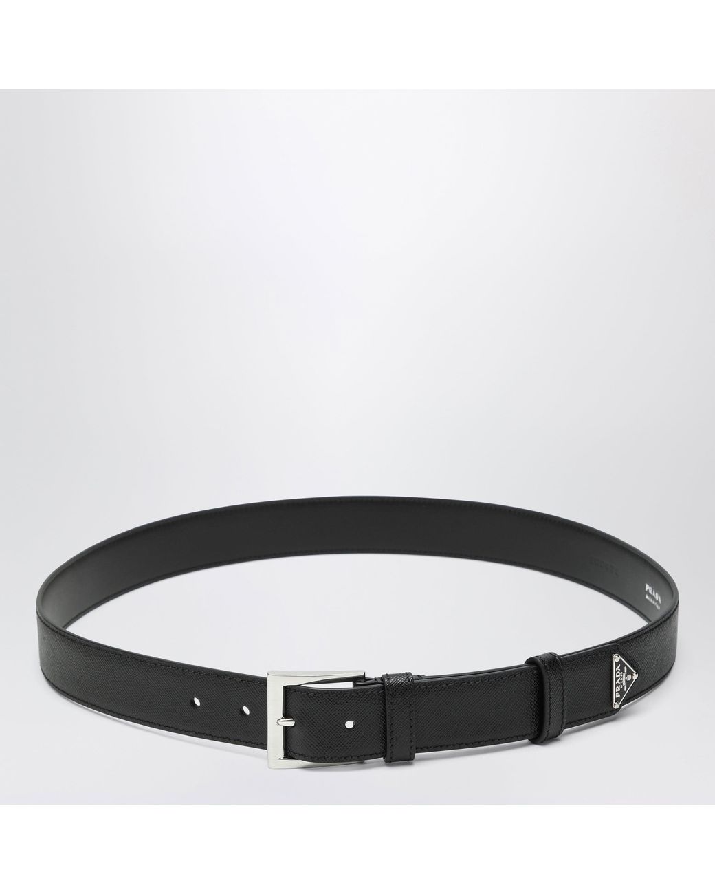 Prada Black Saffiano Belt for men