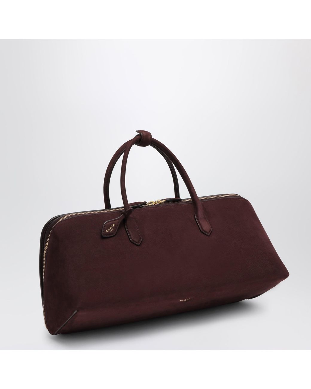 Alaïa Red Medium Delta Bag