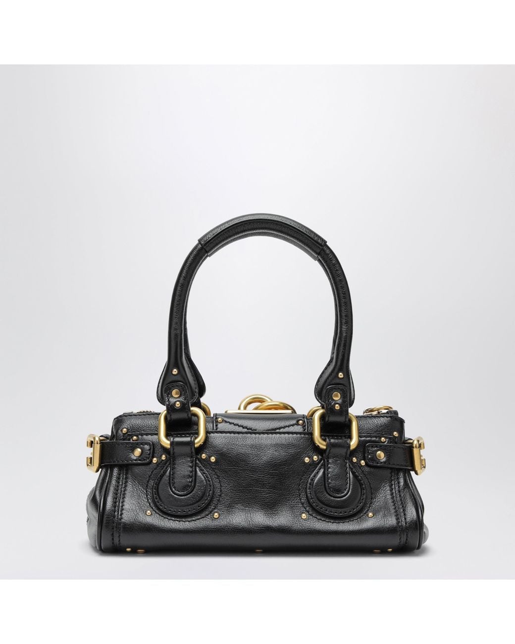 Chloé Black Small Paddington Leather Bag