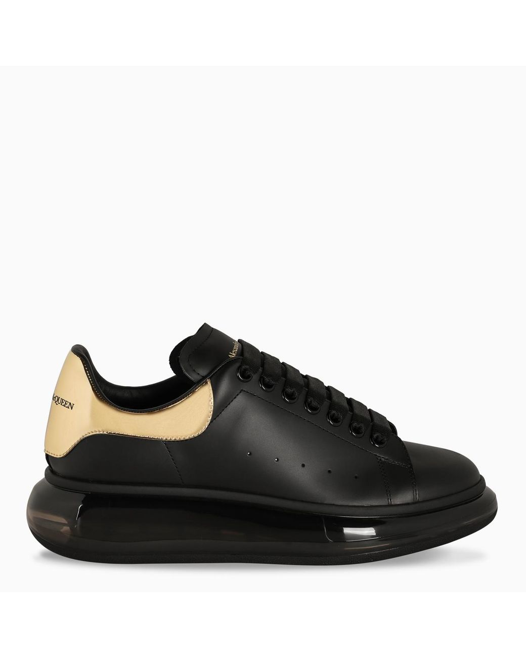 Sneaker uomo Oversize nera e oro da Uomo di Alexander McQueen in Nero | Lyst