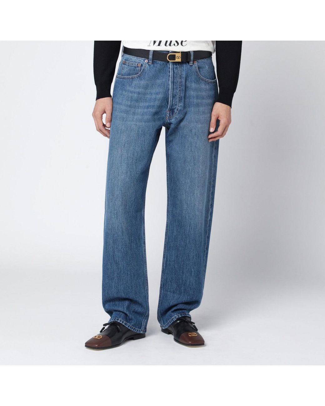 Valentino Blue Medium- Jeans for men