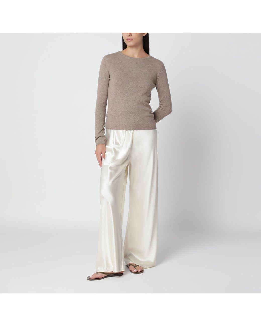 Almada Label Gray Awa Cashmere Sweater