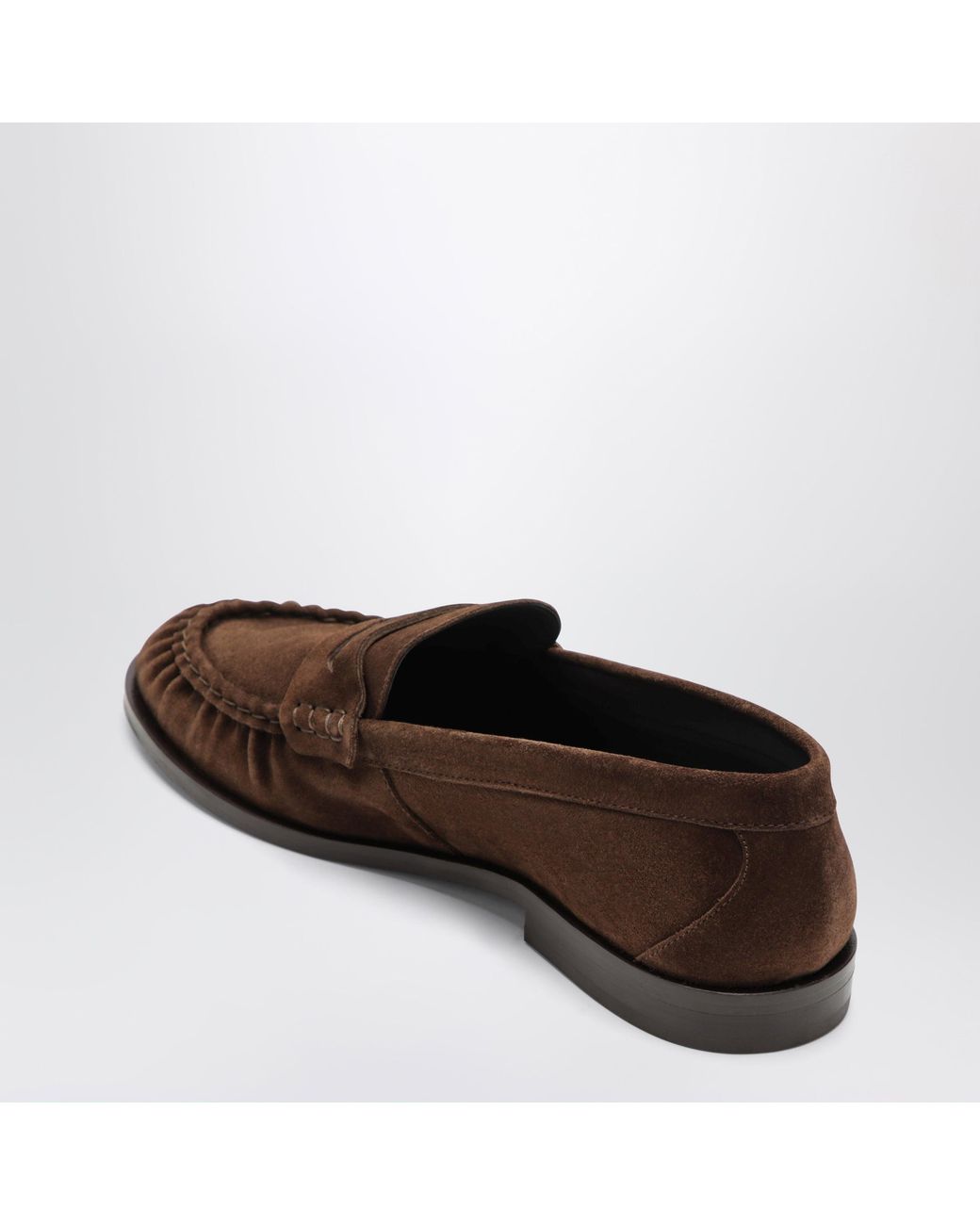 VINNY'S Brown Louee Vale Loafers for men
