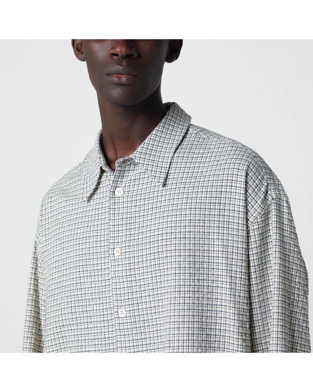 Studio Nicholson Gray Nostra Shirt for men