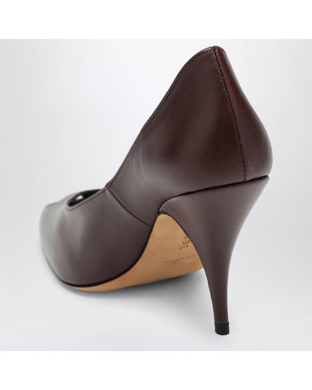 Jude Brown Barolo Pumps With Toe Cut-Out