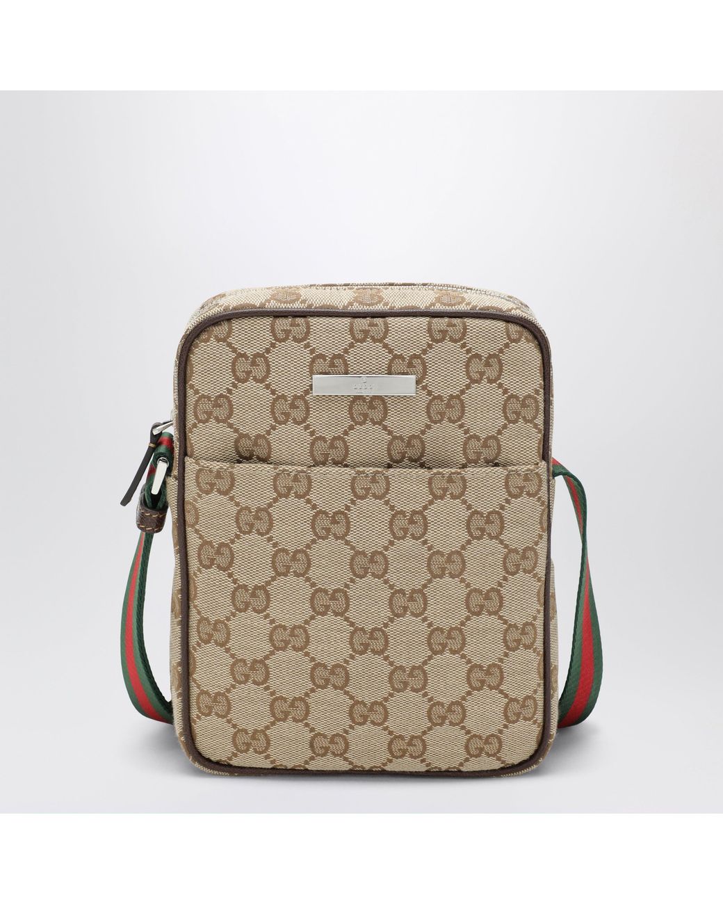 Gucci Natural Small Tag Shoulder Bag for men