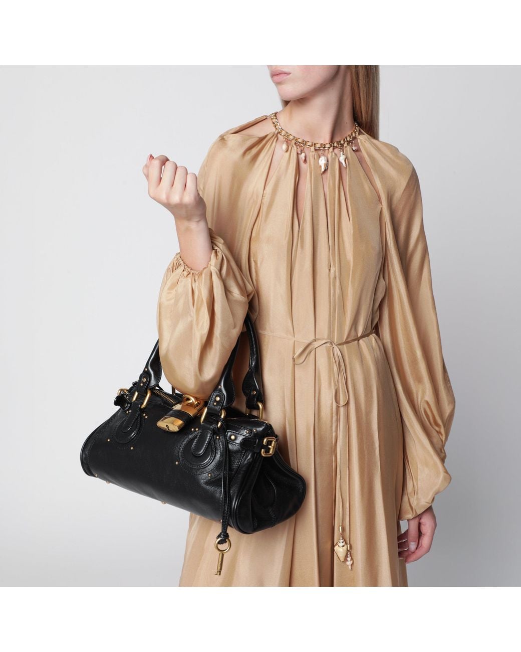 Chloé Black Paddington Bag