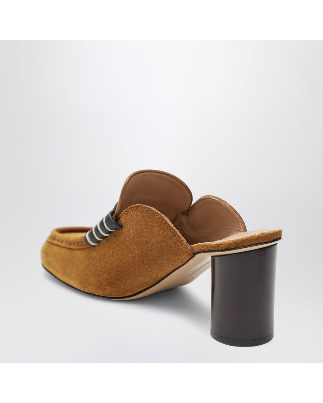 J.W. Anderson Brown Jw Anderson Caramel And Leather Heeled Moccasin