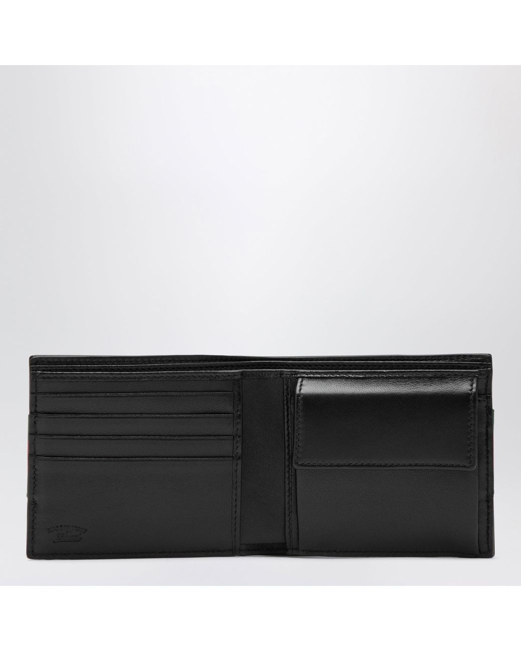 Gucci Red Web Trademark Bi-Fold Wallet for men