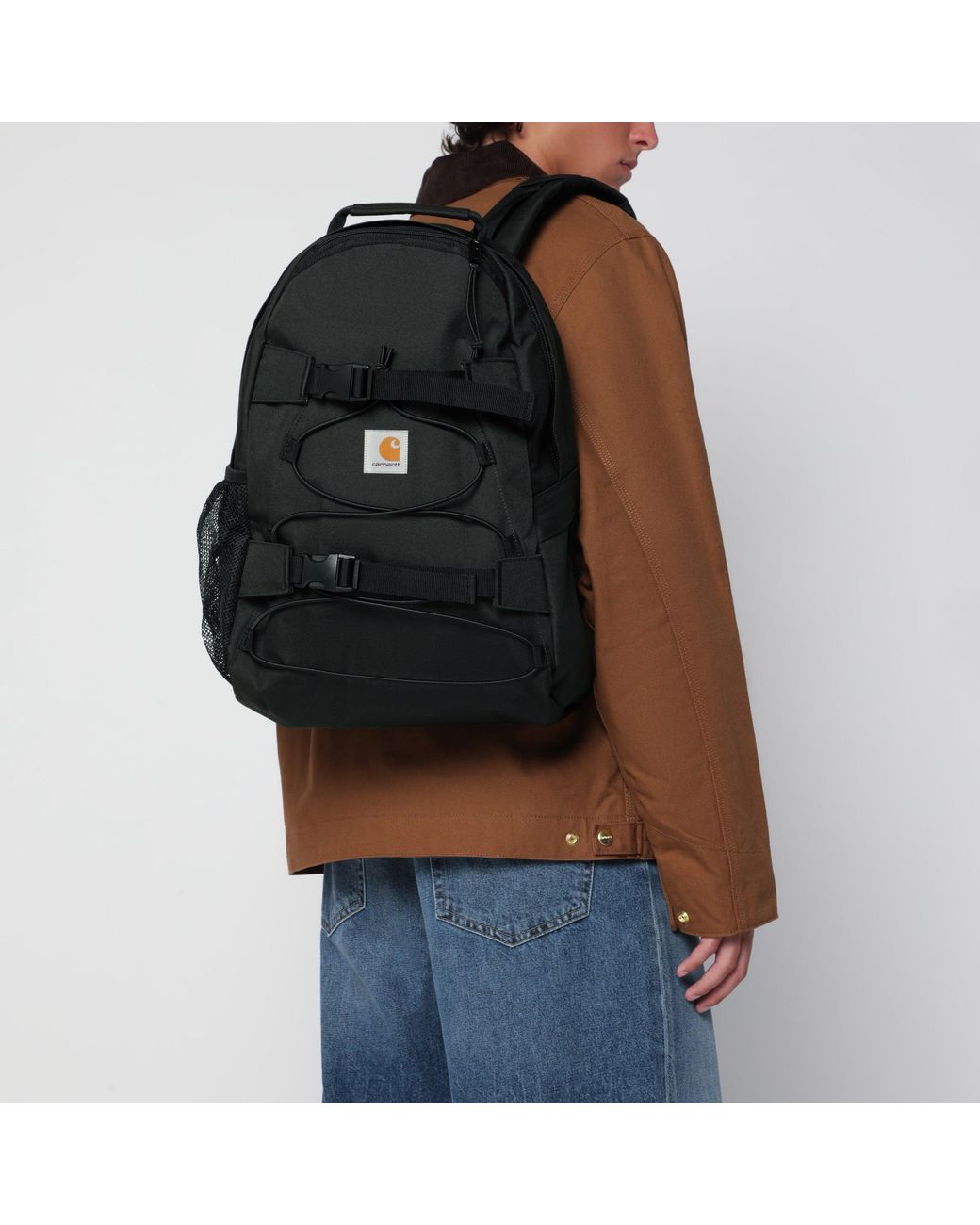 Carhartt Black Raven Kickflip Backpack for men