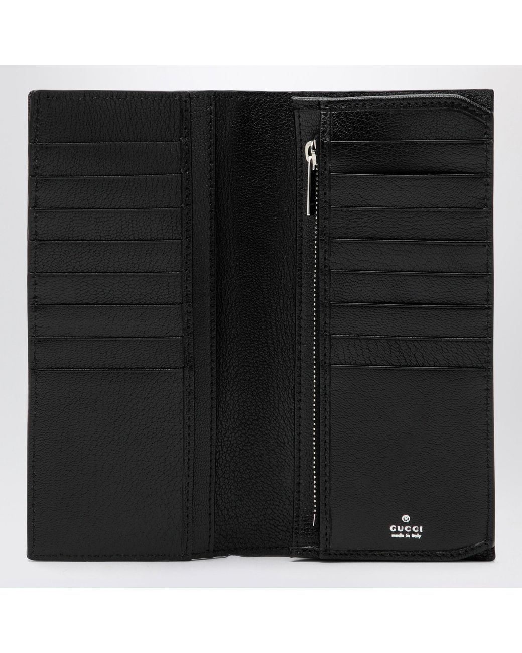 Gucci Black Essence Classic Long Wallet for men