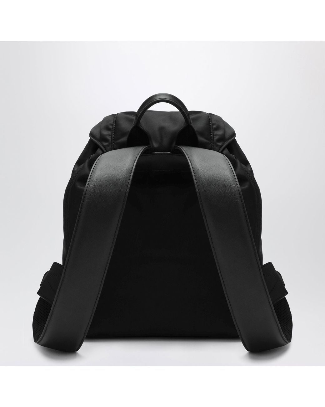 AMI Black Marcel Small Nylon Backpack