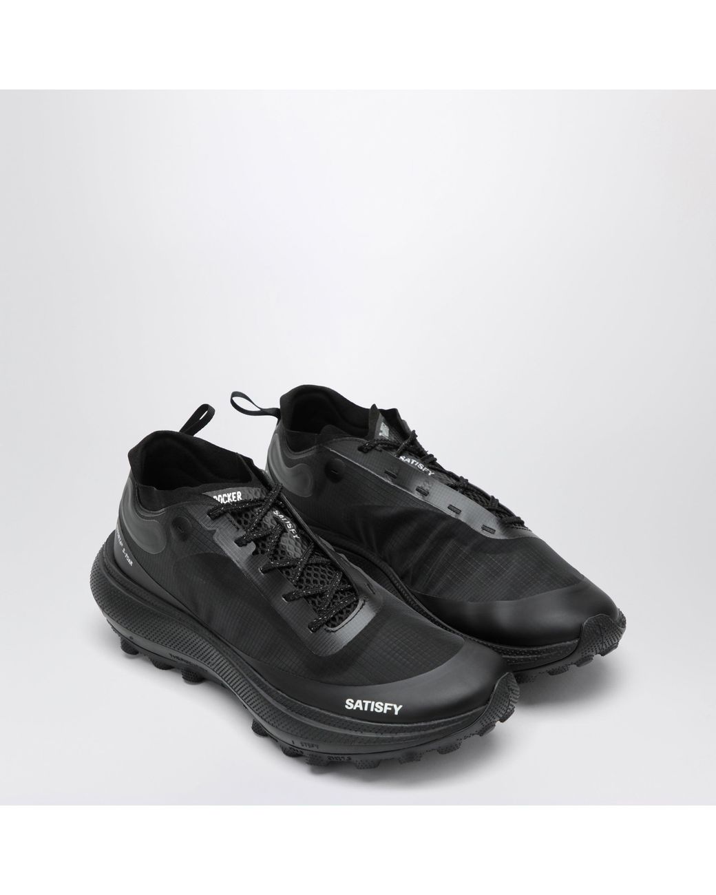 Satisfy Black Therocker Sneakers for men