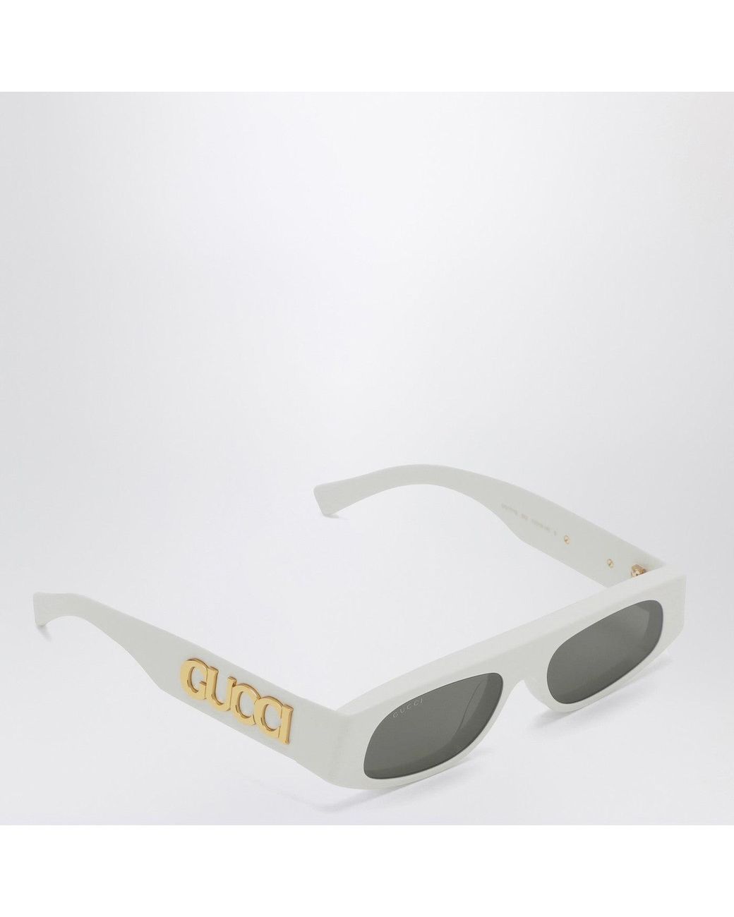 Gucci Gray Geometric Sunglasses