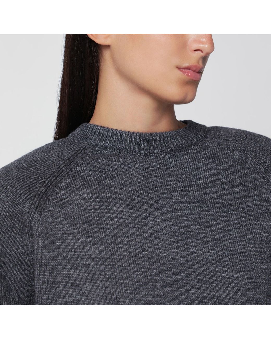 Frankie Shop Gray Dark Sweater